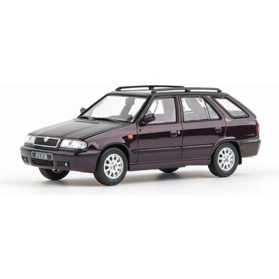 Abrex Škoda Felicia FL Combi 1998 Fialová Esprit Metalíza Mystery 1:43