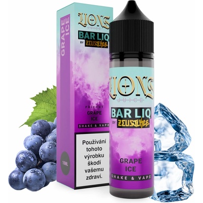 Zeus Juice Lions Barliq S & V Grape Ice 10 ml