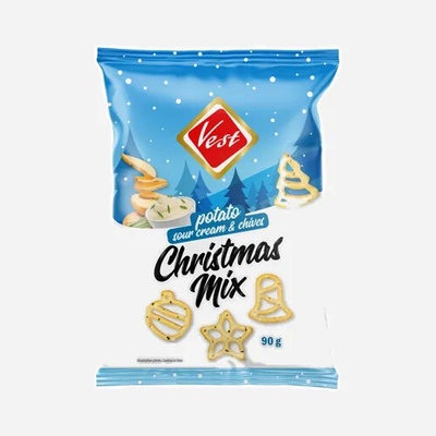 Vest Christmas mix zemiakový s pažítkou 90 g