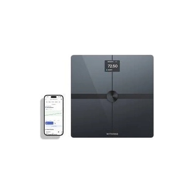 Withings Body Smart Advanced Body Composition Wi-Fi Scale Black – Hledejceny.cz