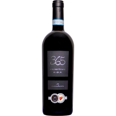 365 Primitivo di Manduria 15% 0,75 l (holá láhev) – Hledejceny.cz
