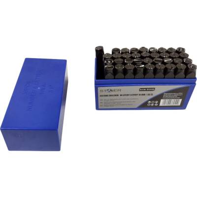 Pro-Tech shop Razidla čísel a písmen sada 36ks výška znaku 10mm 67555