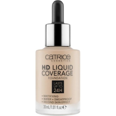 Tekutý make-up HD Liquid Coverage Foundation 20 Rose Beige 30 ml