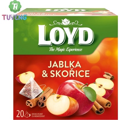 Loyd pyramida Jablka & Skořice 20 x 2,25 g