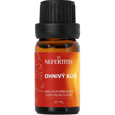 By Nefertitis směs 100% esenciálních olejů OHNIVÝ KŮŇ 10 ml – Hledejceny.cz