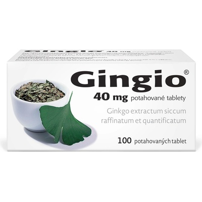 GINGIO POR 40MG TBL FLM 100