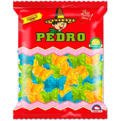 Candy plus Pedro ovocné želé motýli 1 kg