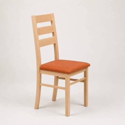 ITTC Stima Lori II s čalouněným sedákem buk / Lux terracotta 10