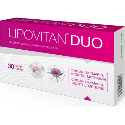 Herbacos Lipovitan Duo 30 tablet
