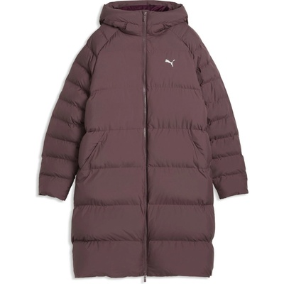 Puma Mono Hooded Parka hnědá