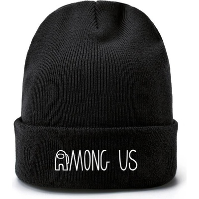 Among Us zimní čepice Logo černá