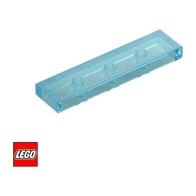 LEGO® 35371 2431 Dlaždice 1x4 průhledná Světle-Modrá-Průhledná
