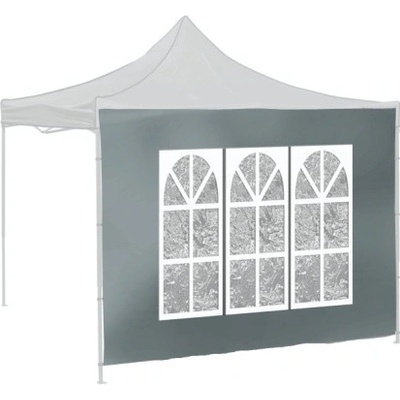 Cattara 13345 Bočnice pro párty stan WINDOW 2x3m 420D šedá WATERPROOF – Hledejceny.cz