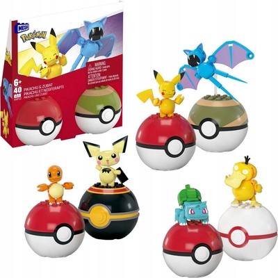Mega Construx Pokémon Charmander & Eevee 40 ks – Hledejceny.cz