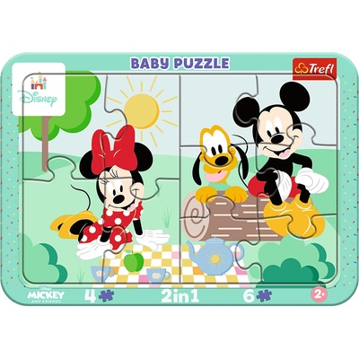 TREFL Baby Disney Dětská radost 2v1 10 dílků