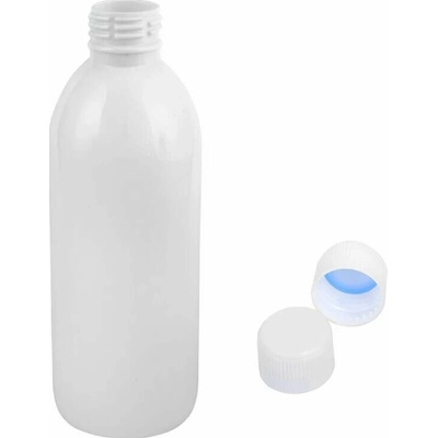 Tera Plastová lahvička bílá s bílým uzávěrem 300 ml