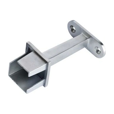 Držák zábradlí pro čtyřhrannou trubku 40 x 40 x 2,0 mm, nerez broušená V2A