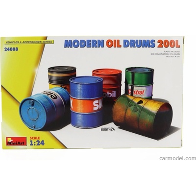 Miniart Accessories Modern Oil Drums 2000 / 1:24