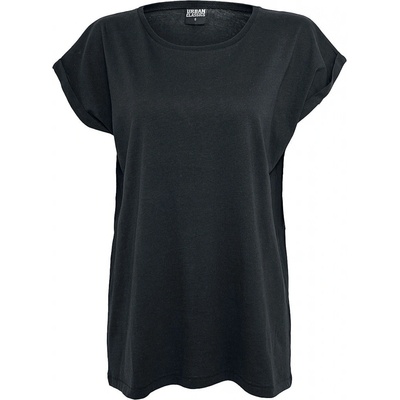 Urban Classics Ladies Extended Shoulder Tee černé