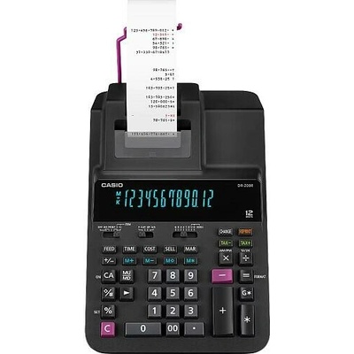 CASIO DR 200 R BK printing calculato