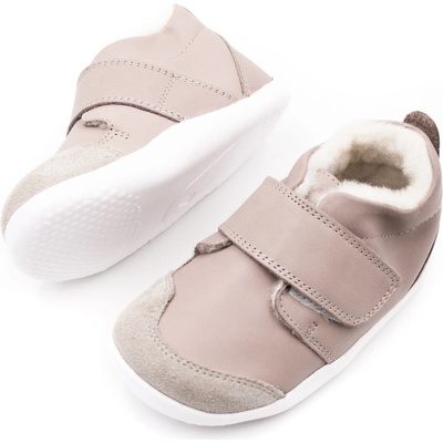 Bobux Rover Arctic Taupe prvé zimné barefoot topánky