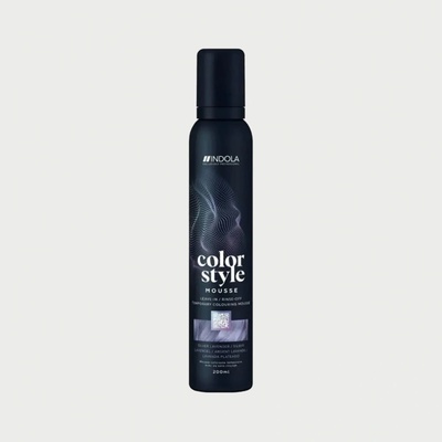 Indola color style mousse barevné tužidlo Silver Lavender 200 ml