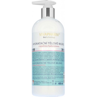 Vivapharm Kozí hydratační tělové mléko 400 ml