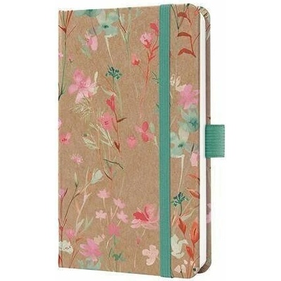 Sigel 7J806 Jolie A6 týdenní 2027 Green Floral Serenity