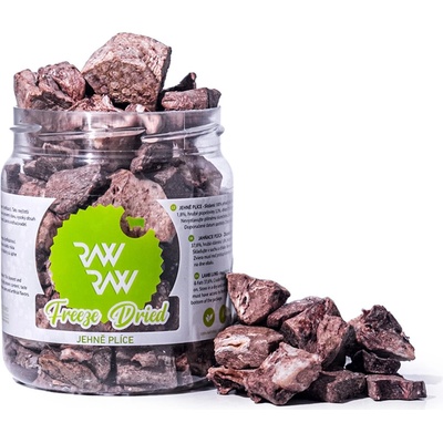 Rebel Raw Raw pochoutka mrazem sušené Jehněčí plíce 50 g