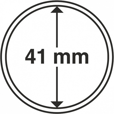 Leuchtturm GRIPS 41 mm kulaté kapsle na mince 10 ks – Hledejceny.cz