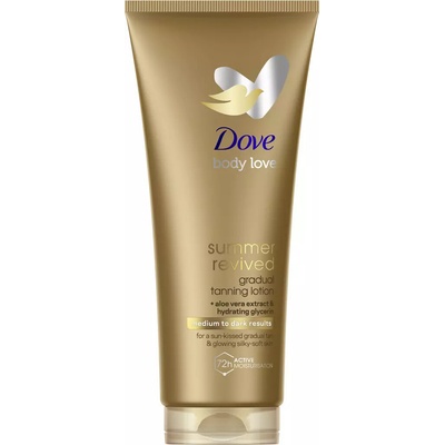 Dove telové mlieko Summer dark 200ml