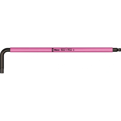Wera Zástrčný kľúč Hex-Plus 3 mm 950 SPKL HF Multicolour BlackLaser pridržiavací 022200