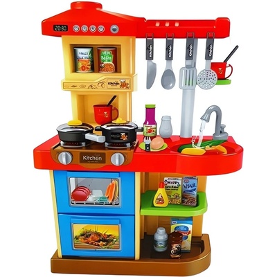 LEAN TOYS Kuchynka pre deti so zvukom a svetlami