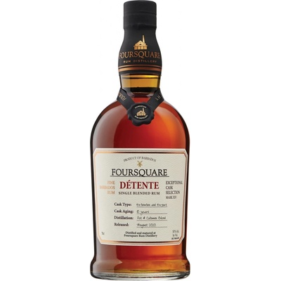 Foursquare Exceptional Casks Détente 10y 51% 0,7 l (holá láhev)