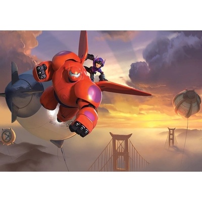Preinterier FT2100 Fototapeta na stenu Baymax a Hiro vlies 104cm x 70cm