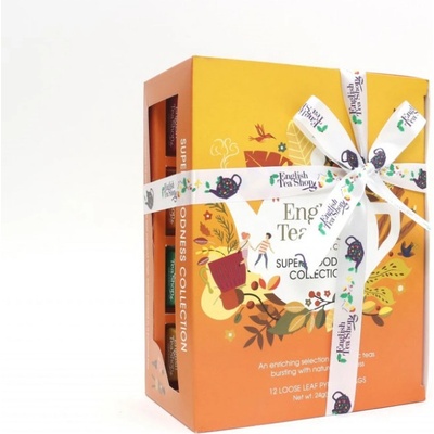English Tea Shop Super Goodness kolekce mix 6 příchutí 12 čajů