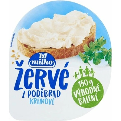 Milko Žervé z Poděbrad krémové 150 g
