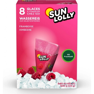 Sun-Lolly Himbeere 8x65g