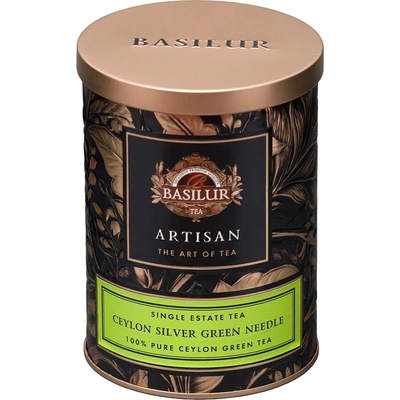 BASILUR Artisan Ceylon Silver Green Needle plech 60g (7507)