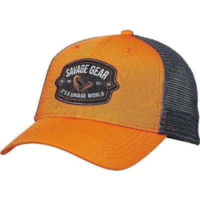 Savage Gear Badge Trucker Cap Orange