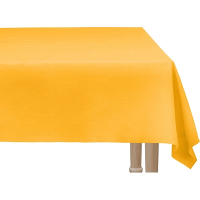 PartyDeco Plastový ubrus oranžový světlý 137x183 cm