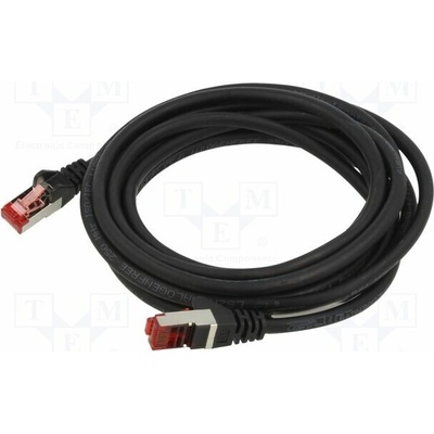 Goobay 66634 Patch S/FTP Kat: 6 RJ45 vidlice z obou stran lanko Cu 3m