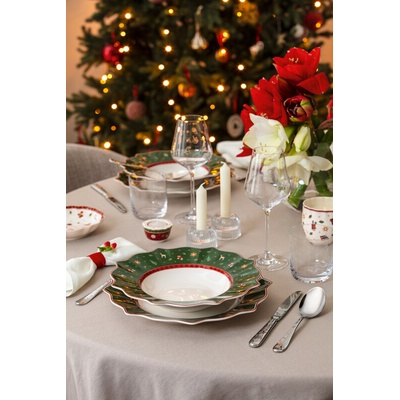 Villeroy & Boch Toy's Delight Obedový set tanierov zelený 12 ks