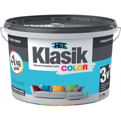 Het Klasic Color malířská barva, 0487 modrý tyrkysový, 1,5 kg