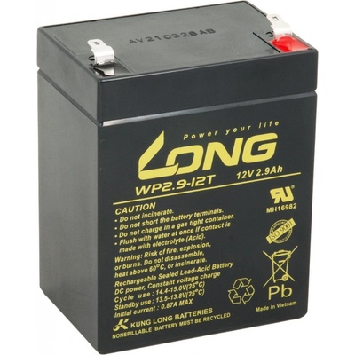 Long 12V 2,9Ah – Hledejceny.cz