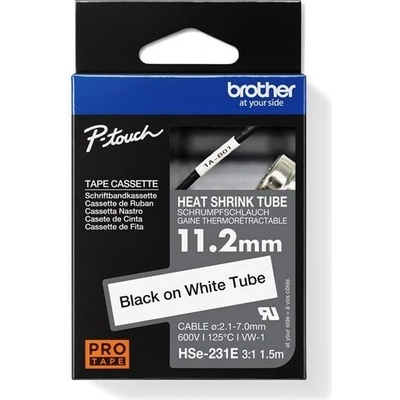 BROTHER HSE-231E smršťovací bužírka bílá pro E300VP H300 H500 E550 P700 P750 D800 P900