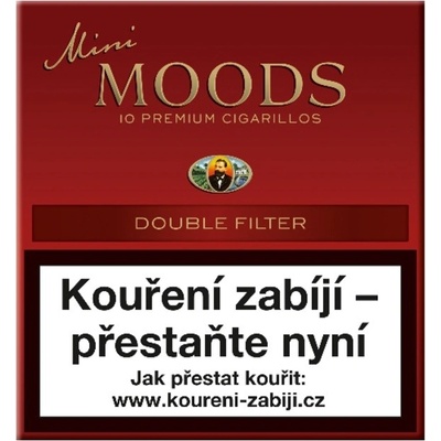 Dannemann Moods Mini Double Filter 10 ks