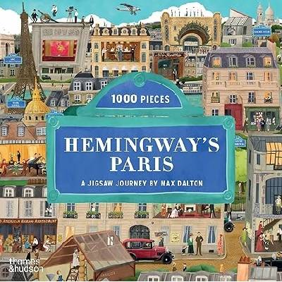 Jigsaw Hemingways Paris A 1000 dílků