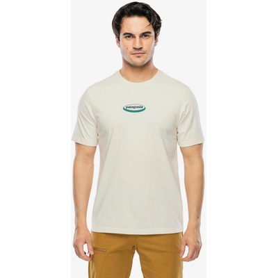 Patagonia 95 Oval Logo T-Shirt Undyed Natural