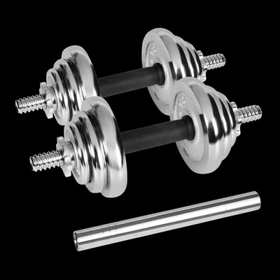 REBEL ACTIVE RBA-2326-20 Činky chromované nastavitelné 20 kg
